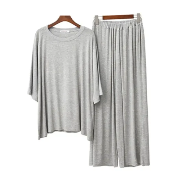 Plus-Size Modal Pajama Set