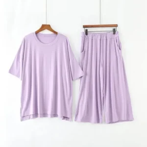 Plus-Size Modal Pajama Set