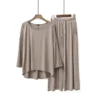 Plus-Size Modal Pajama Set