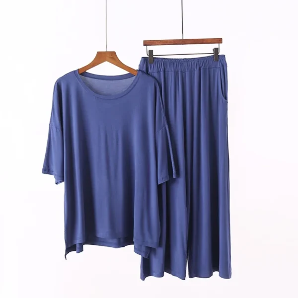 Plus-Size Modal Pajama Set
