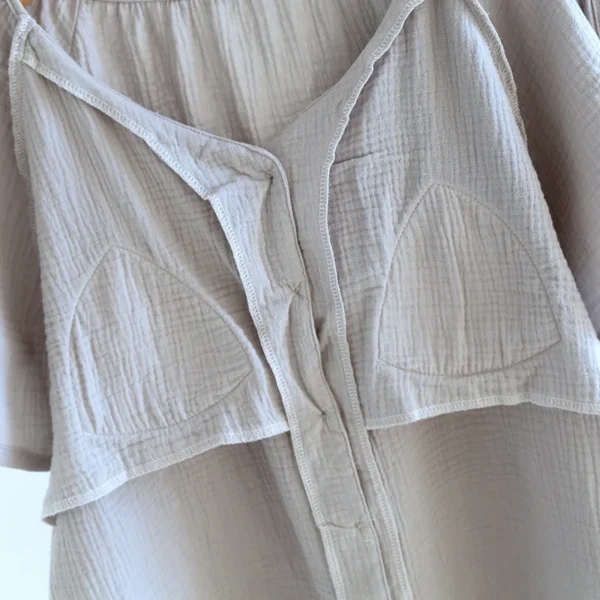 Cotton Short-Sleeve Pajama Set