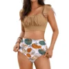 High-Waisted Two-Piece Swimsuit