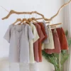 Cotton Short-Sleeve Pajama Set