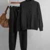 Knit Turtleneck Lounge Set