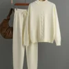 Knit Turtleneck Lounge Set